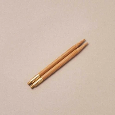 Image of Seeknit Interchangeble Needle Tips, Beige, M4 10cm x 6.5mm