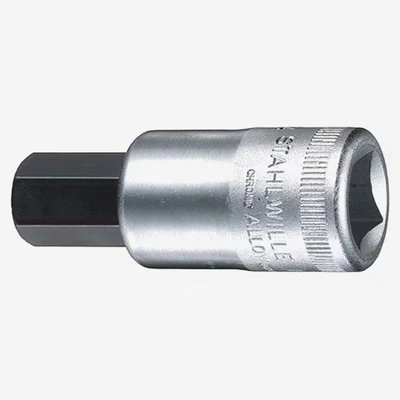 Image of Stahlwille 54 4 Screwdriver Socket, Silver, x 60 mm