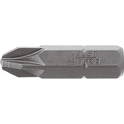 Image of HAZET 2218 PZ2 32 mm Pozidriv Profile PZ Bit Multi Colour