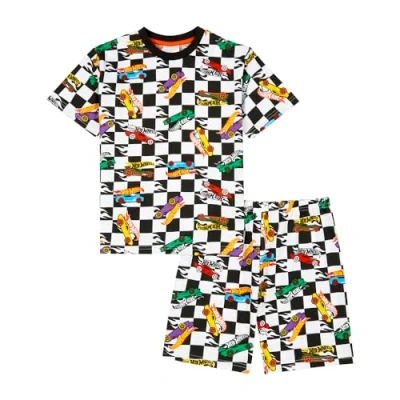 Image of Hot Wheels Boys Pyjamas Short Pjs Set, Car Gifts For Boys, Ages 3 to 10 Years Old 6 7 Multicoloured