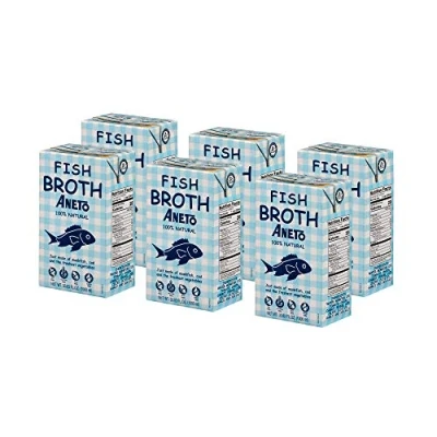 Image of Aneto 100% Natural Fish Broth 1L (6 Pack)
