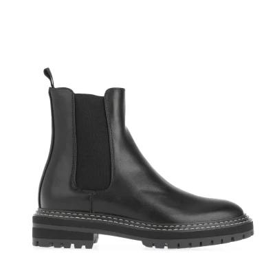Image of ONLY Women&#039;s Onlbeth 2 Pu Chelsea Boot Noos, Black, 5 UK