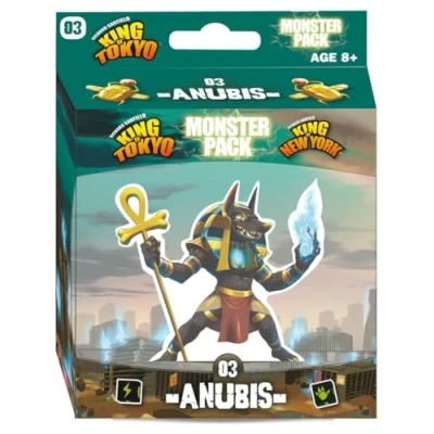 Image of IELLO King of Tokyo: Anubis Monster Game Pack