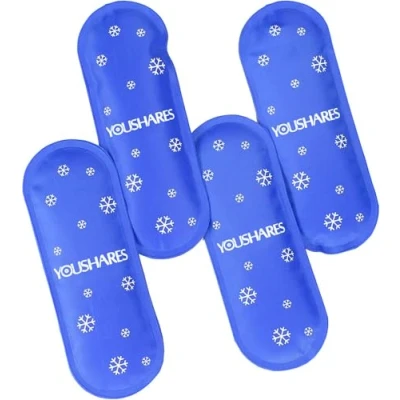 Image of Insulin Ice Packs for Diabetic Travel Nylon Gel Cooler Case, Reusable Case by YOUSHARES (4 Packs)