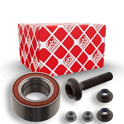 Image of 4B0498625A, 8D0498625B Wheel bearing kit FEBI BILSTEIN 100725 AUDI: A6 C5 Avant, A4 B5 Saloon, Avant