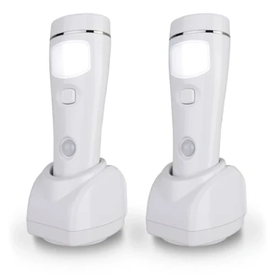 Image of Xtralite NiteSafe Sensor II Rechargeable Night Light 4 Function Motion LED Nightlight, Power Failure Light, Torch and Work Twin Value Bundle