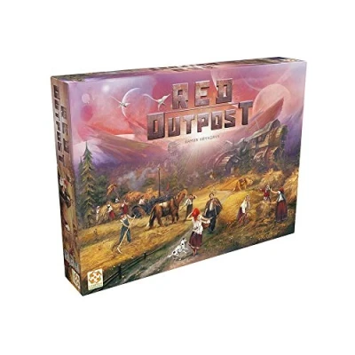Image of Lifestyle Boardgames LSBD0004 Red Outpost, Black