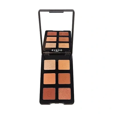 Image of Eyeko Limitless Eyeshadow Palette 2 Medium nude toned 8 hour long wear Crease proo Vegan