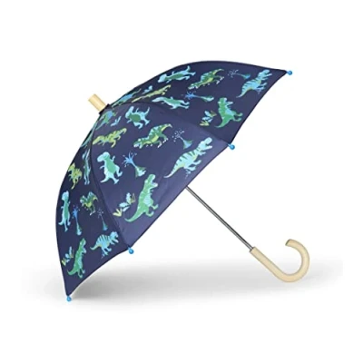 Image of Hatley Boy&#039;s Printed Umbrella, Sharptooth Rex, One Size