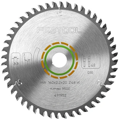 Image of Festool Fine Tooth Saw Blade, 160 x 2.2 20 W48