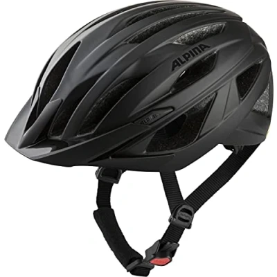 Image of ALPINA Unisex Adult, PARANA cycling helmet, black neon yellow matt, 58 63 cm