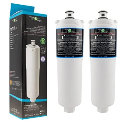 Image of FilterLogic FFL 111B Fridge Water Filter Compatible With Bosch CS 52, 640565, Siemens, Neff, 3M Cuno, Abode AT2002 Safelock, AP1 C301 S, 70020025600; Indesit 8668597, C00094379, C00097913 (3 Pack)