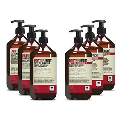 Image of Eight Triple Caffeine 3x Shampoo &amp; Conditioner 1L