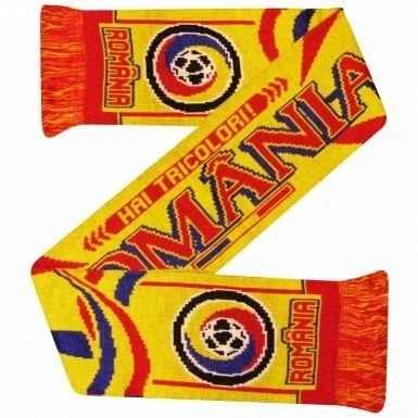 Image of Romania Football &amp; Rugby Fans Scarf (100% Acrylic)