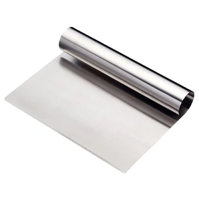 Image of KitchenCraft Vegetable Slicer / Food Scoop, Stainless Steel, 15 x 11.5 cm, Silver