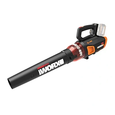 Image of WORX WG584E.9 40V (2x20V) Brushless Leaf Blower without Battery and Charger Black / Orange