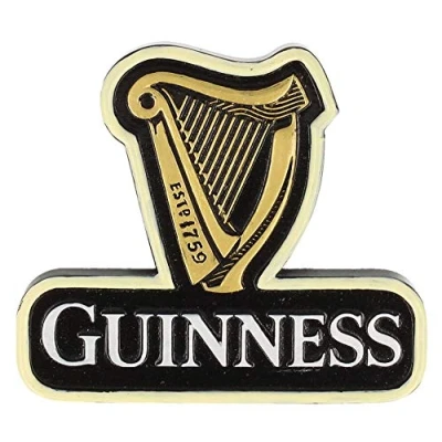 Image of Guinness Official Merchandise Classic Harp Design Resin Magnet