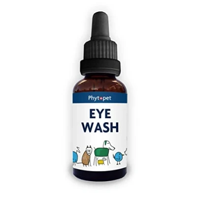 Image of Phytopet Eye Wash 30ml Herbal Remedy Soothes Itchy, Watery, Irritated Eyes Dogs, Cats, Birds, Horses