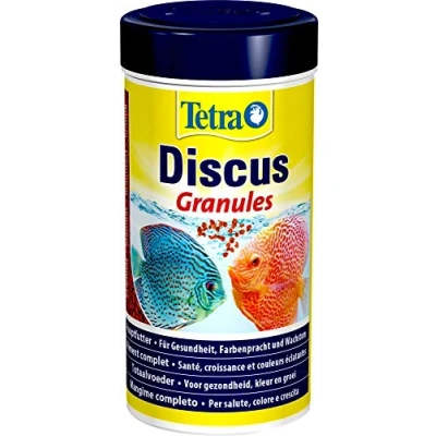 Image of Tetradiscus, specially adapted to the dietary needs of discus fish, in granulate form, 1 can (1 x 250 ml)