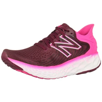 Image of New Balance Women&#039;s Fresh Foam 1080 V11 Running Shoe, Rose, 4.5 UK