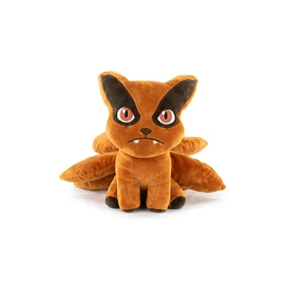 Image of BARRADO Soft Toy of the Characters Naruto 25cm, 9&#039;84&quot; Naruto, Kakashi, Sasuke, Kurama, Six Path Super Quality (Kurama)