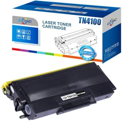 Image of ECSC Toner Cartridge TN4100 For Printer, Compatible With Brother HL 6050 6050D 6050DLT 6050DN 6050DNLT 6050DW 6050N 6050W (Black,1 Pack)