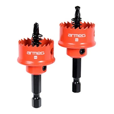 Image of Armeg 25mm Acceler8% Sheet Steel Holesaw Twin Pack