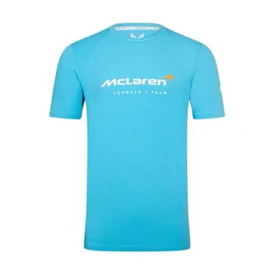 Image of McLaren F1 Team, &#039;Lifestyle&#039; T Shirt, Aquarius, Adult Sizes, Organic Cotton Blend, Official Merchandise (Small)