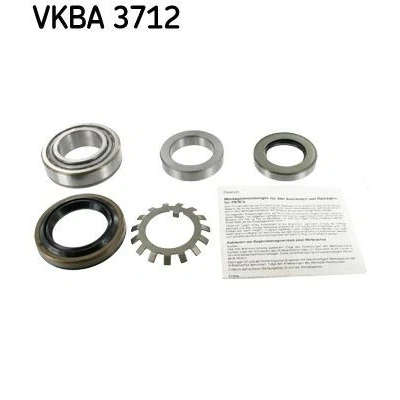 Image of 0K72A26151, 5270143300, 5270143310, 5270143320 Wheel bearing kit SKF VKBA 3712 with shaft seal 73mm