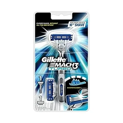 Image of Gillette 13237824 Mach3 Turbo Razor