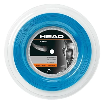 Image of HEAD Lynx 200m Reel Tennis String, Blue, size 17