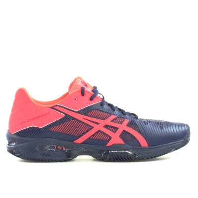 Image of ASICS GEL SOLUTION SPEED 3 CLAY BLUE PINK E651N 4920