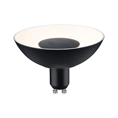 Image of Paulmann 28795 LED lamp Reflector 3 Step dim 4.9 watts dimmable Energy Saving Black, White Lighting Lamps 3000 K GU10
