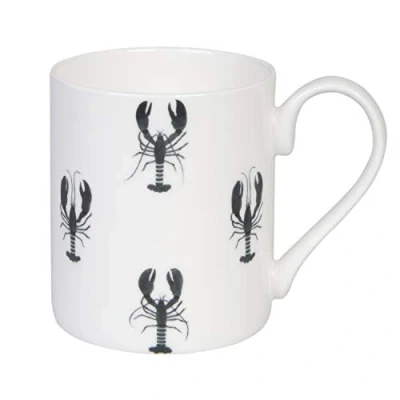 Image of Sophie Allport Lobster Mug, White Fine Bone China, Gift Box, Dishwasher Safe (Standard Size, 275ml)