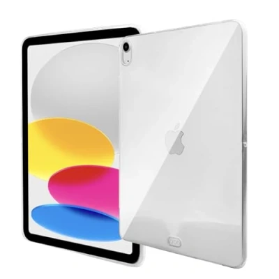 Image of Clear Case for iPad 10th Generation 2022 10.9&quot;, Slim Soft Lightweight Transparent TPU Back Cover