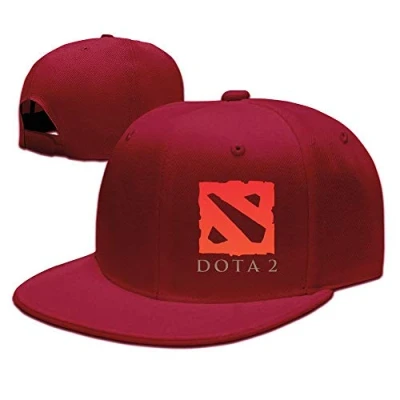 Image of YueBanWan Dota 2 Baseball Snapback Cap Black
