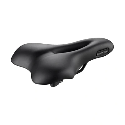Image of Selle San Marco Unisex Adults Bioactive Trekking Open Biofoam Saddles, Black, S