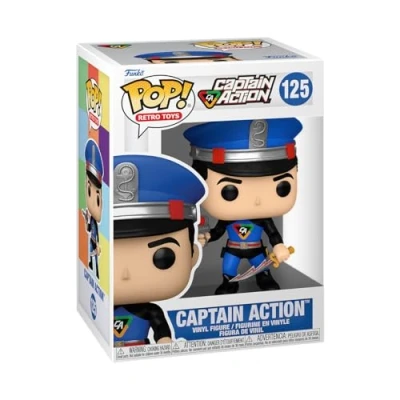 Image of Funko POP! Vinyl: Heroes Captain Action Collectable Vinyl Figure Gift Idea Official Merchandise Toys for Kids &amp; Adults Model Collectors and Display