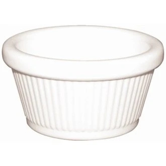 Image of Kristallon T814 Fluted Ramekin, 76 mm, 3&quot; Diameter, 85 3 oz. (Pack of 12)