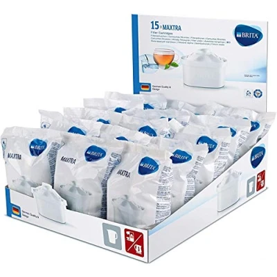 Image of Brita Maxtra Water Filter Cartridge, Pack of 15