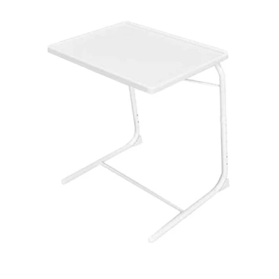 Image of Portable Folding Table Mate TV Dinner Laptop Tray Adjustable Sofa Bed Desk Home Office