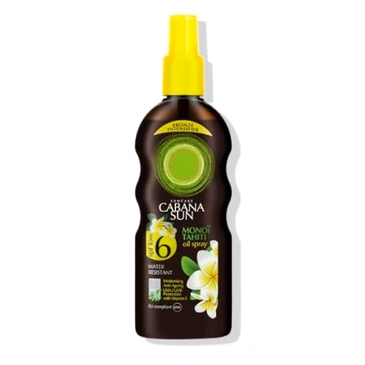 Image of CABANA Sun Deep Tanning Monoi Tahiti Oil Spray SPF6 200 ml,CABT06MON