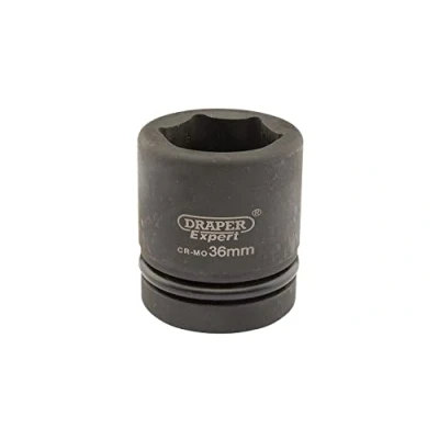 Image of Draper Expert HI TORQ� 6 Point Impact Socket, 1&quot; Sq. Dr., 36mm
