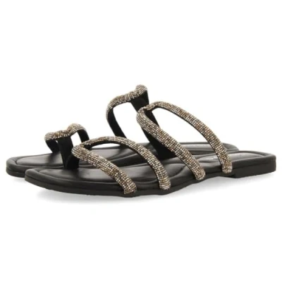 Image of GIOSEPPO Women&#039;s bonifay Sandal, Black/White, 4.5 UK