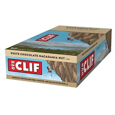 Image of Clif White Chocolate Macadamia Bar 68 g (Pack of 12)