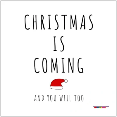 Image of Rude Funny Christmas Cards Xmas Card For Him Her Boyfriend Girlfriend Husband Wife