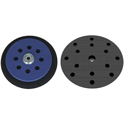 Image of Sanding Disc 150 mm 15 Hole for Makita BO6030 BO6040 Backing Pad Hook &amp; Loop Discs With 8 + 6 1 Ventilation DFS