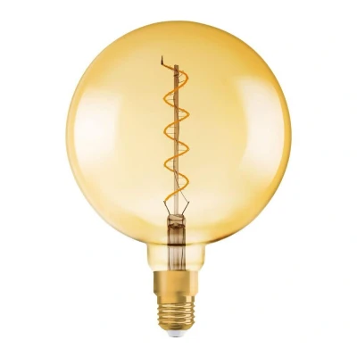 Image of Osram Globe LED Light Bulb G200 Filament E27 4W (30W Eqv) Warm White