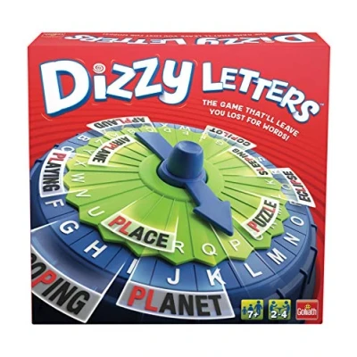 Image of Goliath Games Dizzy Letter Disc, Multi Colour