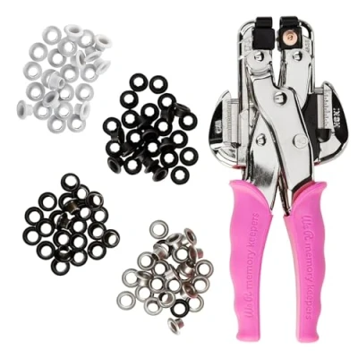 Image of We R Memory Keepers Crop A Dile Punch Kit, Pink